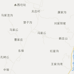 平凉市灵台县地图