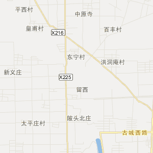 西安市鄠邑区地图