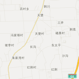 西安市阎良区地图