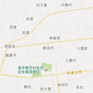 渭南市富平县历史地图