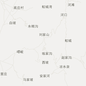平凉市灵台县行政地图