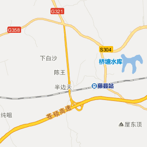 梧州市藤县历史地图