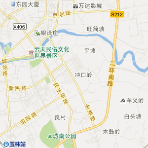 玉林1路上行公交线路
