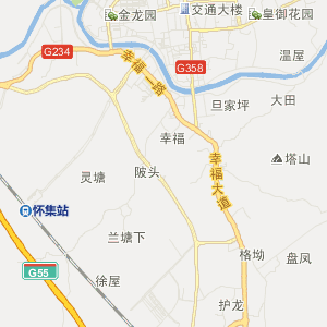 肇庆市怀集县历史地图