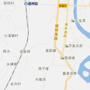 永州市道县历史地图