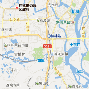 桂林51路下行公交线路