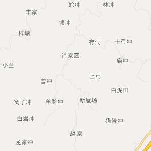 邵阳市绥宁县地图