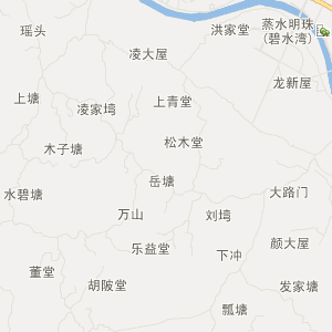 衡阳市衡阳县地图