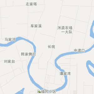 常德市津市市历史地图