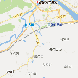 张家界市永定区地图