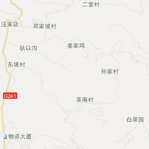 襄阳市保康县地图