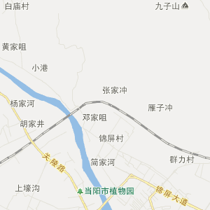 宜昌市当阳市地理地图