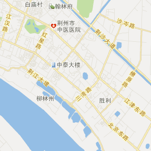 荆州市沙市区地图