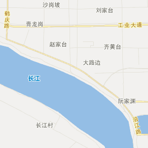 荆州市江陵县地图