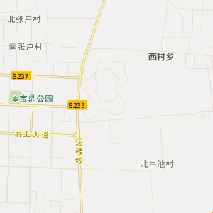 运城市万荣县地图