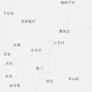 运城市平陆县地图