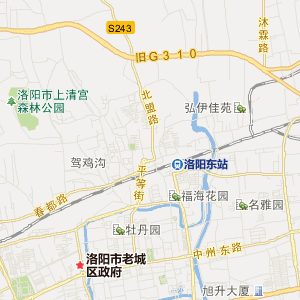 洛阳市西工区地图