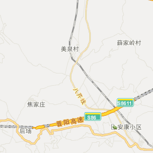 晋城市阳城县地图