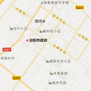 吕梁市汾阳市地图