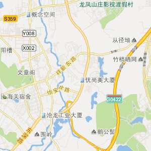 深圳市龙岗区地图