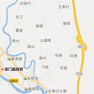 惠州市龙门县历史地图