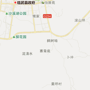 郴州市临武县行地图
