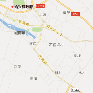 韶关市始兴县地图