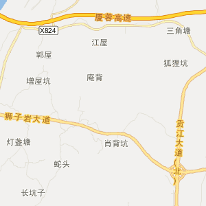 赣州市章贡区地图
