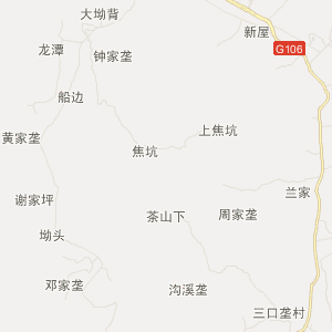 株洲市炎陵县地图