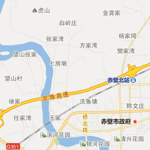 咸宁市赤壁市地图