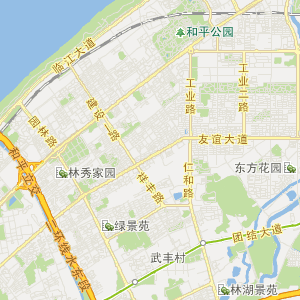 武汉市江岸区地图