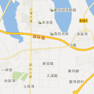 武汉市江夏区历史地图