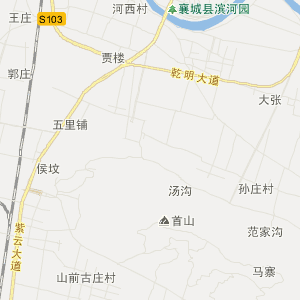 许昌市襄城县地图