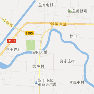 安阳市殷都区地理地图