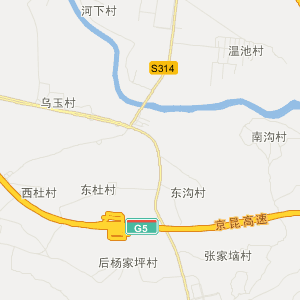阳泉市盂县行地图