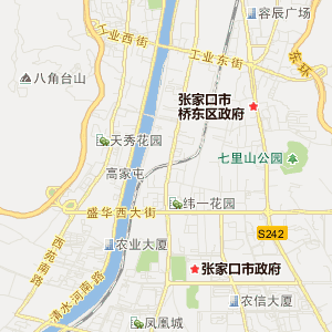 张家口市桥东区地图