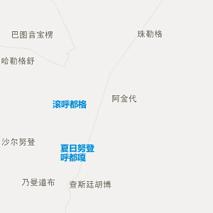 锡林郭勒盟阿巴嘎旗地图