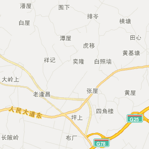 梅州市兴宁市地图