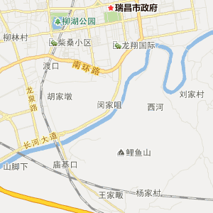 九江市瑞昌市地图