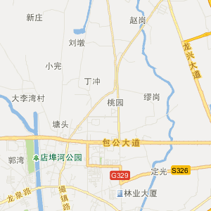 合肥市肥东县地图