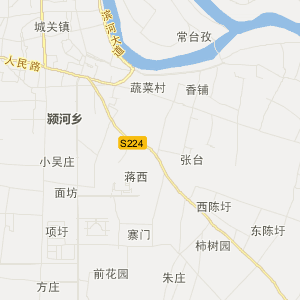 阜阳市颍上县地图