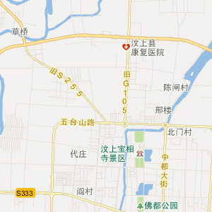 济宁市汶上县地图