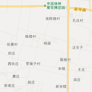 徐州市沛县行政地图