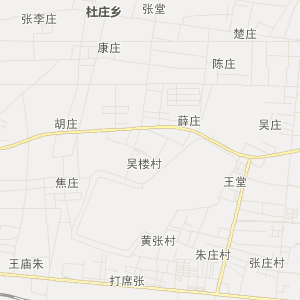 菏泽市牡丹区地理地图