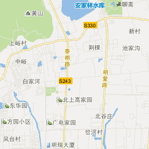 泰安市泰山区历史地图