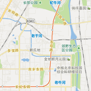 北京市房山区地图