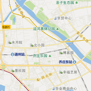 北京市通州区地图