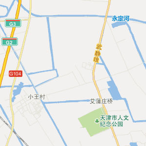 天津市武清区历史地图