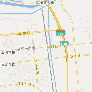 沧州市黄骅市地理地图