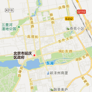 北京市延庆区地图